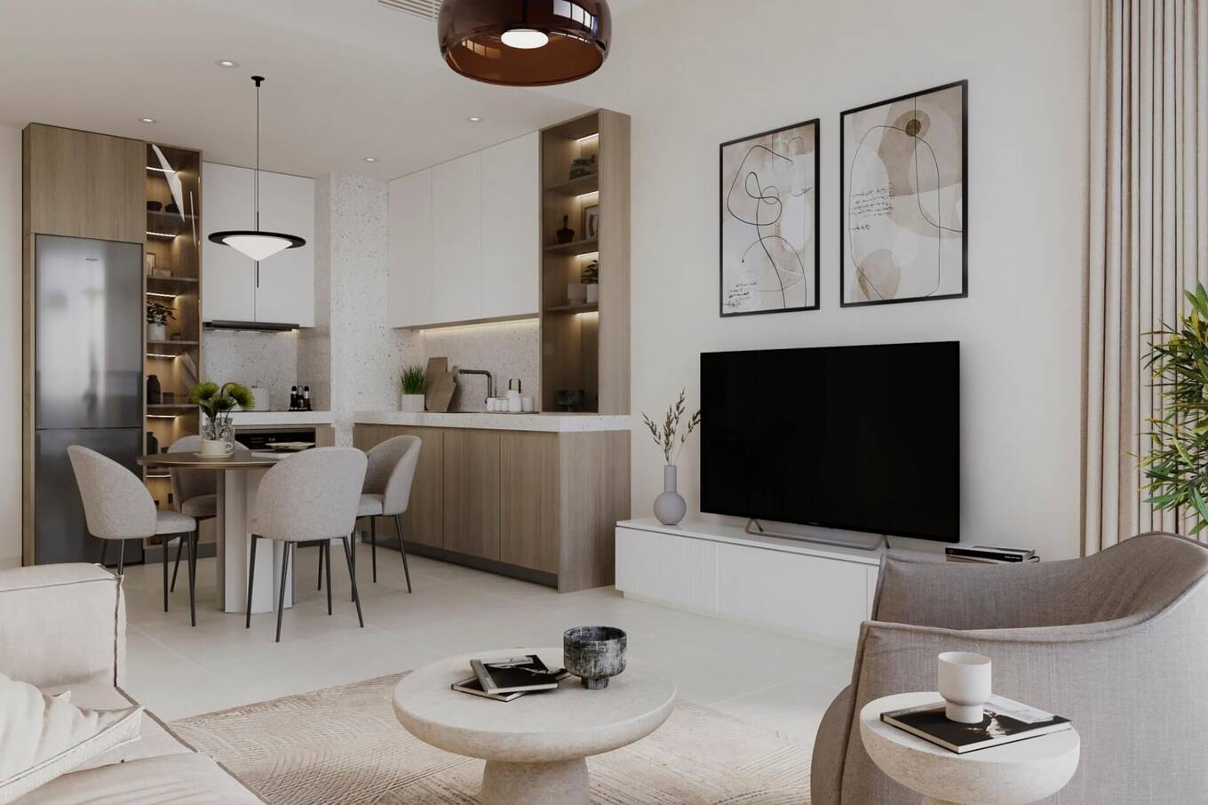 Apartment with 2 bedrooms in Town Square, Dubai